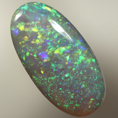 SOLID SEMI BLACK OPAL Sparkling Pinfire pattern, very bright fire